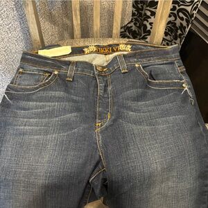 Vikki Vi low rise/boot cut jeans SIZE 16 XL women’s.